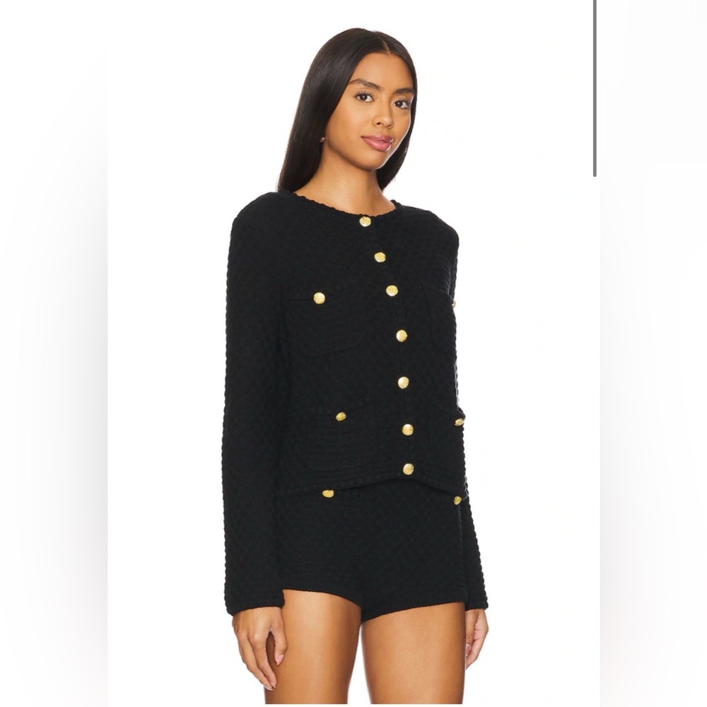 Majorelle Evaline Cardigan, Sz. XS in Black - Picture 3 of 3